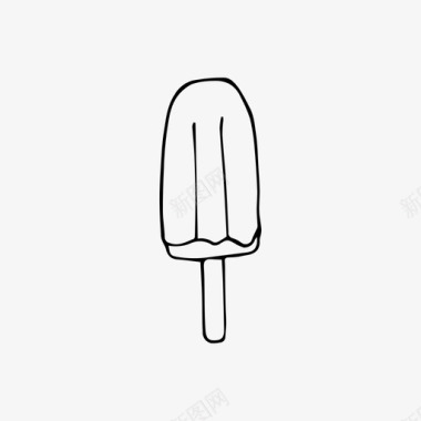 冰淇淋甜点冰棒图标图标