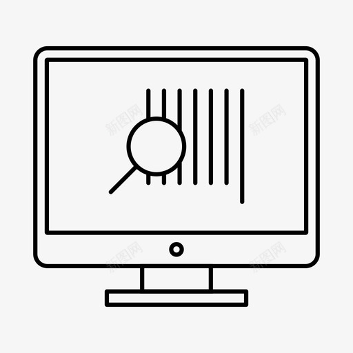 查找产品lcd在线购物图标svg_新图网 https://ixintu.com lcd 产品 在线购物 搜索 查找 电子商务