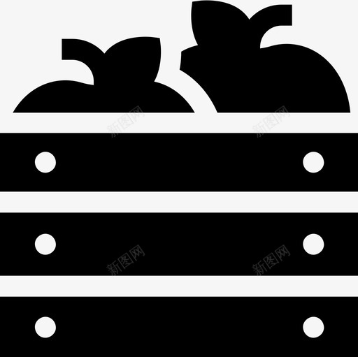 苹果农业和园艺8填充图标svg_新图网 https://ixintu.com 农业 园艺 填充 苹果