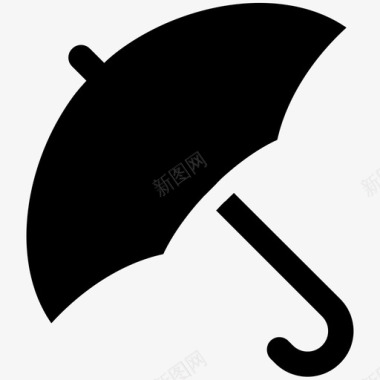 伞保险保护图标图标