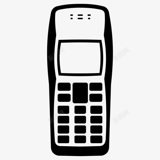 手机通话小工具图标svg_新图网 https://ixintu.com 小工 工具 手机 智能 通话