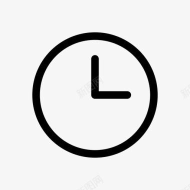 时间添加时间时钟图标图标