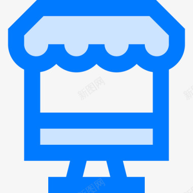 Broswer电子商务98蓝色图标图标