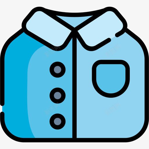 折叠式衣物清洁67线条色图标svg_新图网 https://ixintu.com 折叠式 清洁 线条 衣物