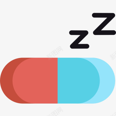 医疗保健睡眠7公寓图标图标