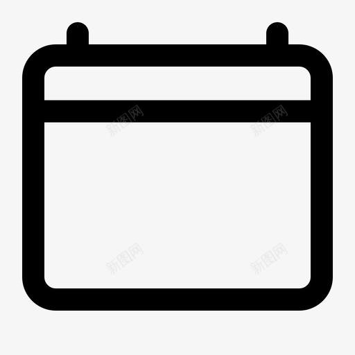 日历日期界面图标svg_新图网 https://ixintu.com 日历 日期 界面