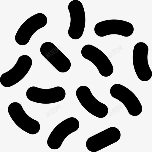 细菌科学104填充图标svg_新图网 https://ixintu.com 填充 科学 细菌