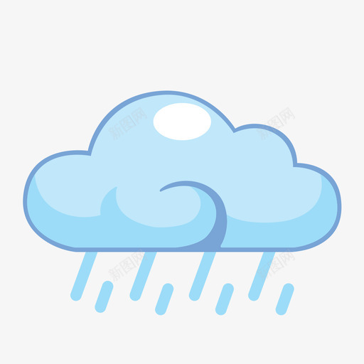 大暴雨svg_新图网 https://ixintu.com 大暴雨