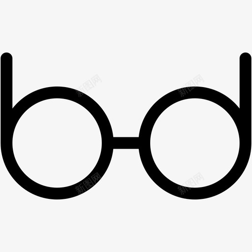眼镜时装和服装轮廓图标svg_新图网 https://ixintu.com 时装 服装 眼镜 轮廓