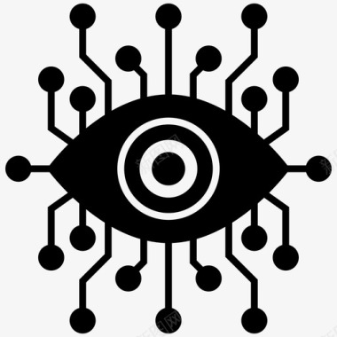 网络眼网络监控网络安全图标图标