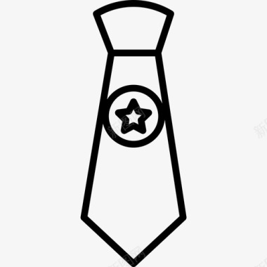 领带商务355直系图标图标