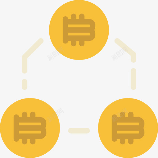 比特币比特币104扁平图标svg_新图网 https://ixintu.com 扁平 比特