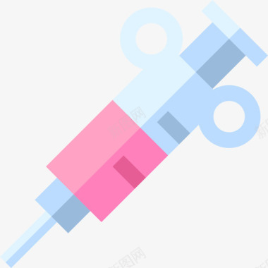 注射器孕妇17号扁平图标图标