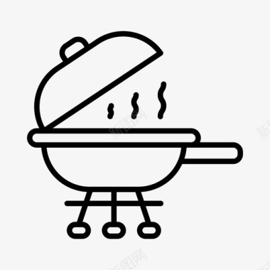 烤架电器烧烤图标图标