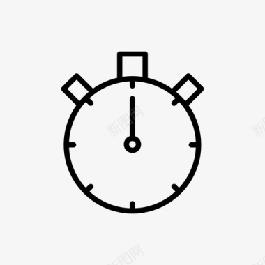 定时器时钟设置时间图标图标