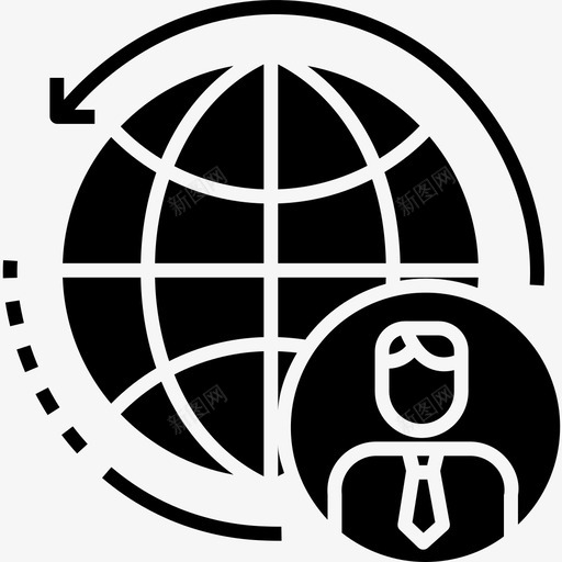 全球范围管理62稳健图标svg_新图网 https://ixintu.com 全球 稳健 管理 范围