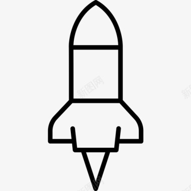 火箭商业355直线型图标图标