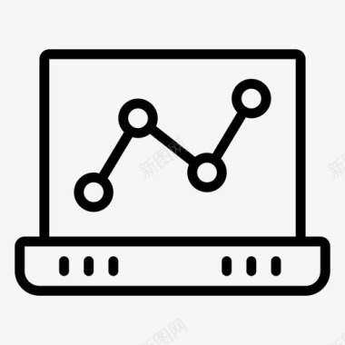 分析图表笔记本图标图标