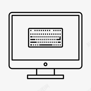 键盘设备硬件图标图标