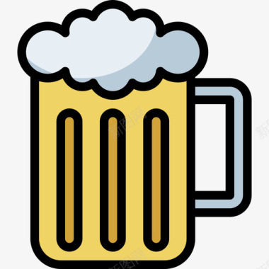 酒精饮料31直系颜色图标图标