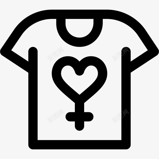 衬衫母亲节23直纹图标svg_新图网 https://ixintu.com 母亲节 直纹 衬衫