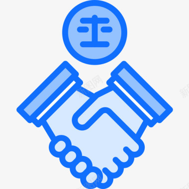 协议法律12蓝色图标图标