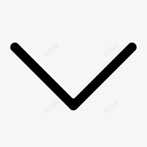 下拉箭头svg_新图网 https://ixintu.com 下拉箭头 unfold
