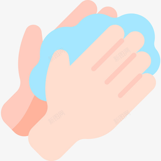洗手健康56平坦图标svg_新图网 https://ixintu.com 健康 平坦 洗手