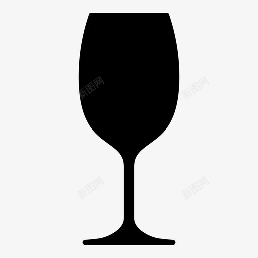 标准酒杯酒类饮料图标svg_新图网 https://ixintu.com 标准 正面 玻璃器皿 酒杯 酒类 饮料 鸡尾酒