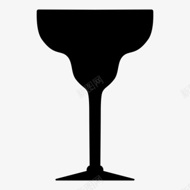 玛格丽塔杯酒精饮料图标图标