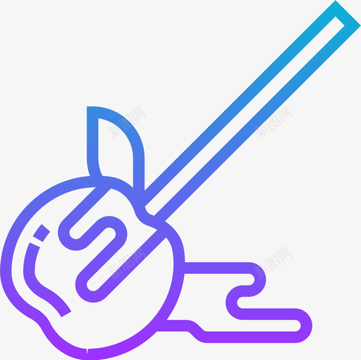 苹果糖果和糖果11梯度图标svg_新图网 https://ixintu.com 梯度 糖果 苹果