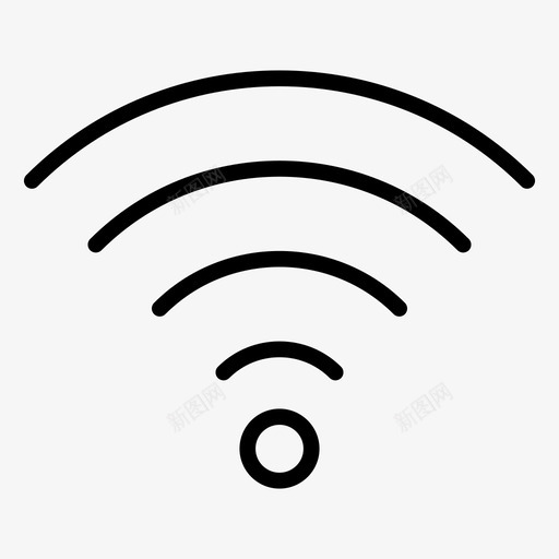 wifi热点rss图标svg_新图网 https://ixintu.com rss wifi 互联网 信号 图标 数字 无线 热点 线路 营销