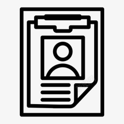 报表列表剪贴板文档列表图标高清图片