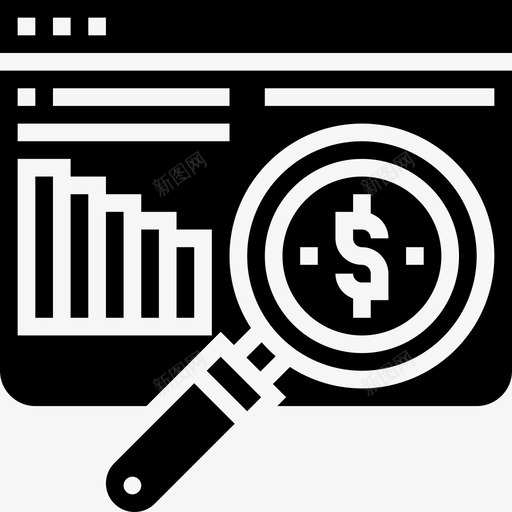 分析财务战略11字形图标svg_新图网 https://ixintu.com 分析 字形 战略 财务
