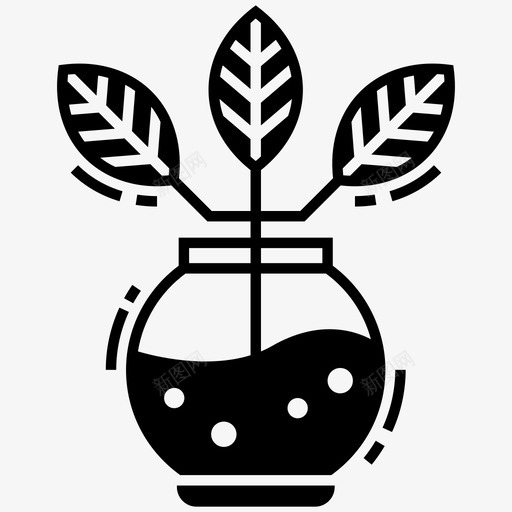 植物室内植物自然保护图标svg_新图网 https://ixintu.com 图标 室内 植物 环境 盆栽 相关 种植园 自然保护 雕文