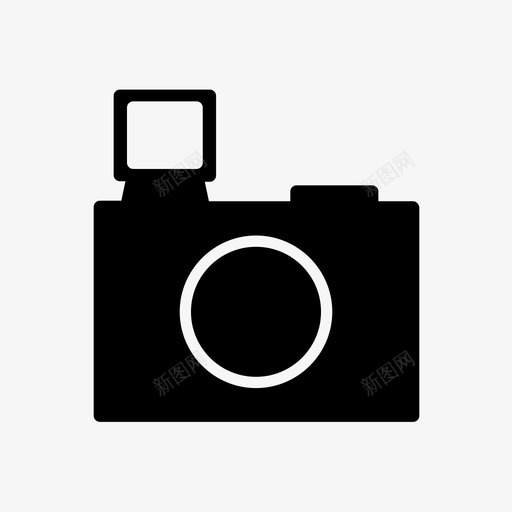 照相机商务数码图标svg_新图网 https://ixintu.com 商务 多媒体 摄影 数码 照相机