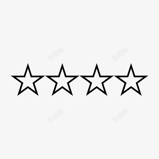 评级收藏喜欢图标svg_新图网 https://ixintu.com 喜欢 图标 开发 排名 收藏 星级 网页设计 评级