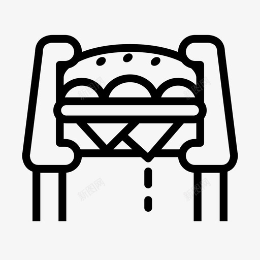 汉堡牛肉汉堡奶酪图标svg_新图网 https://ixintu.com 奶酪 快餐 早餐 汉堡 牛肉 美味