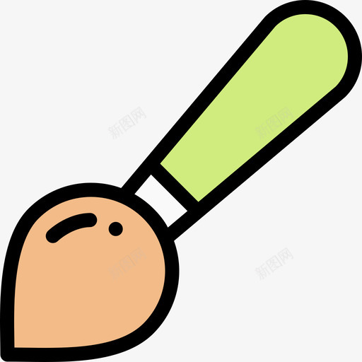 毛笔创意工具34线条颜色图标svg_新图网 https://ixintu.com 创意 工具 毛笔 线条 颜色