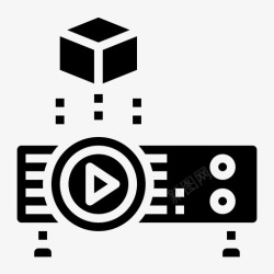 图像投影仪投影仪娱乐图像图标高清图片