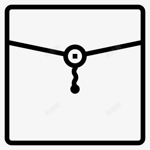 文件信封数据文件图标svg_新图网 https://ixintu.com 信封 办公室 商务 安全 数据 文件 邮件