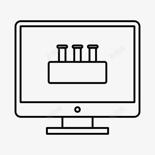 化学装置烧瓶实验室图标svg_新图网 https://ixintu.com 化学 实验室 教育 显示器 液晶 液晶显示 烧瓶 装置 试管