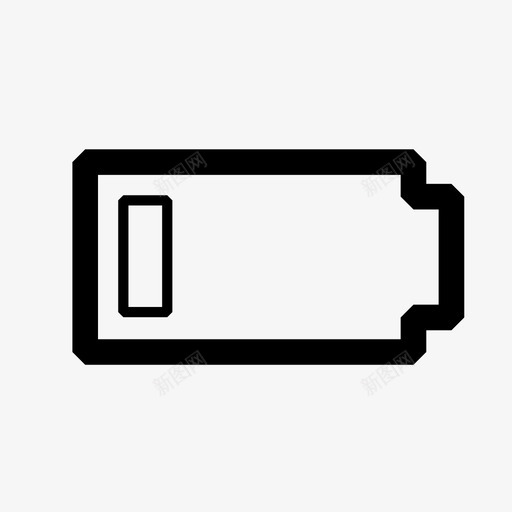 电池25空基本用户界面图标svg_新图网 https://ixintu.com 基本 用户界面 电池