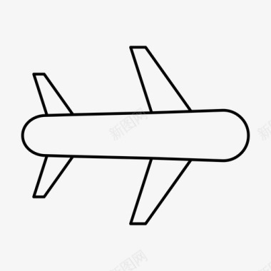 飞机快速旅行图标图标