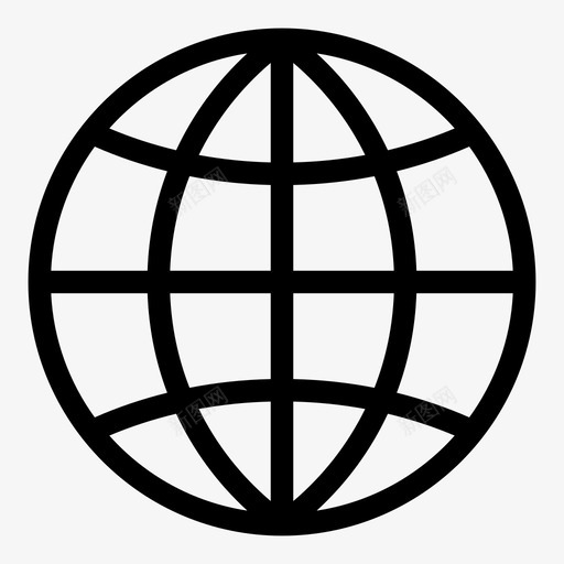 地球全球地图图标svg_新图网 https://ixintu.com 世界 全球 地图 地球 星球 科学