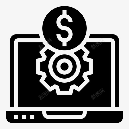 搜索成本货币在线图标svg_新图网 https://ixintu.com 位置 在线 字形 市场 成本 搜索 系统 货币