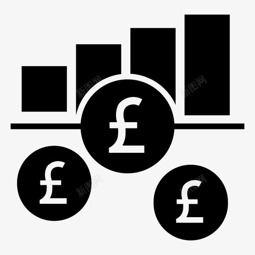 英镑流动性业务现金图标svg_新图网 https://ixintu.com 业务 流动性 现金 英镑 财务 进度