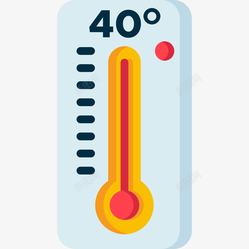 高温219天气平坦图标svg_新图网 https://ixintu.com 219天气 平坦 高温