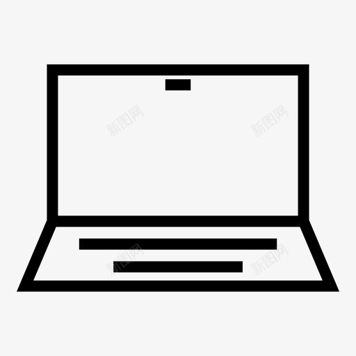 笔记本电脑在线技术图标svg_新图网 https://ixintu.com 图标 在线 学校 工作 工作学 技术 技术工 电脑 笔记本