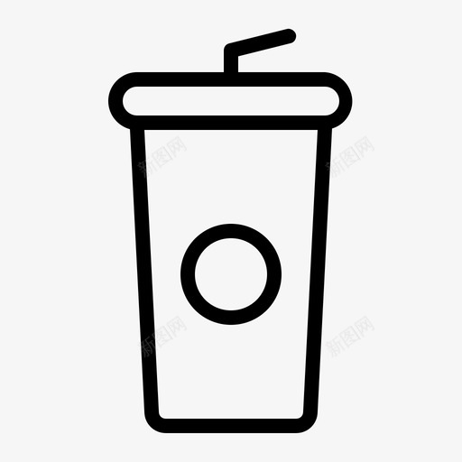 饮料冷饮玻璃杯图标svg_新图网 https://ixintu.com 冷饮 果汁 玻璃杯 饮料